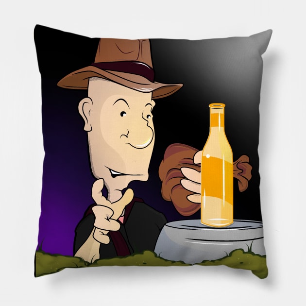 Ultimate Beer Adventure Pillow by Neecko