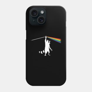 Raccoon Rock Music Concert Festival Funny Raccoon Phone Case