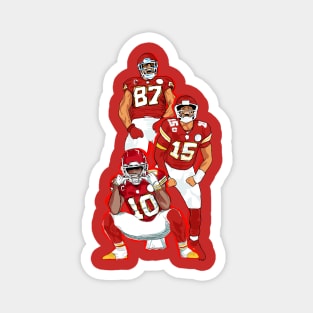 kc chiefs fans - RED Magnet
