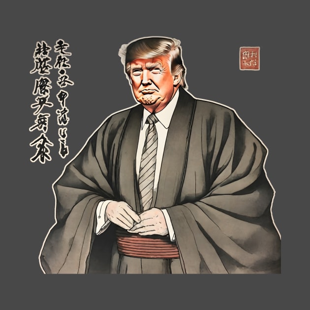 Japanese Trump by BoombasticArt