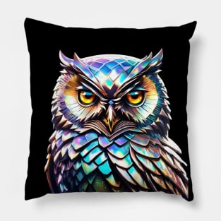 Magical Holographic Owls: Hooty Pillow