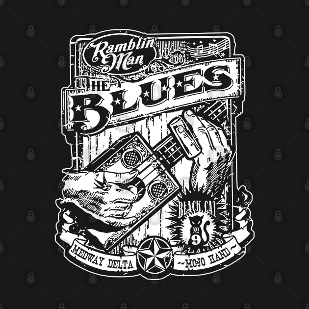 Ramblin' Man, The Blues by CosmicAngerDesign