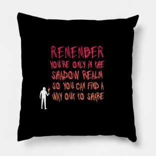 Remember Pillow