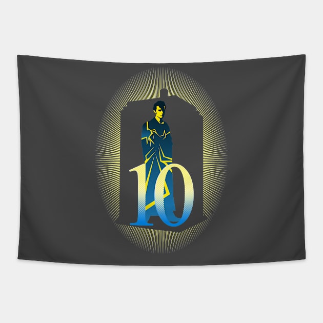 10 IS BACK! Tapestry by KARMADESIGNER T-SHIRT SHOP