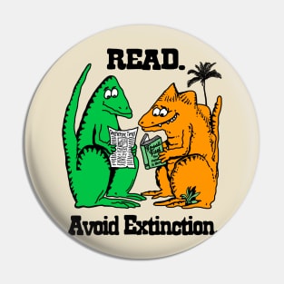 Read. Avoid Extinction. Pin