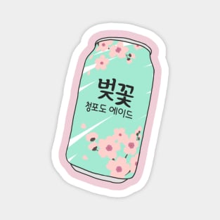 Korean Sakura Soft Drink Magnet