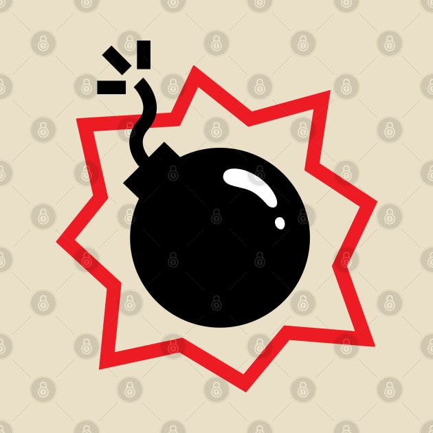 Simplistic Cartoon Bomb by DaTacoX