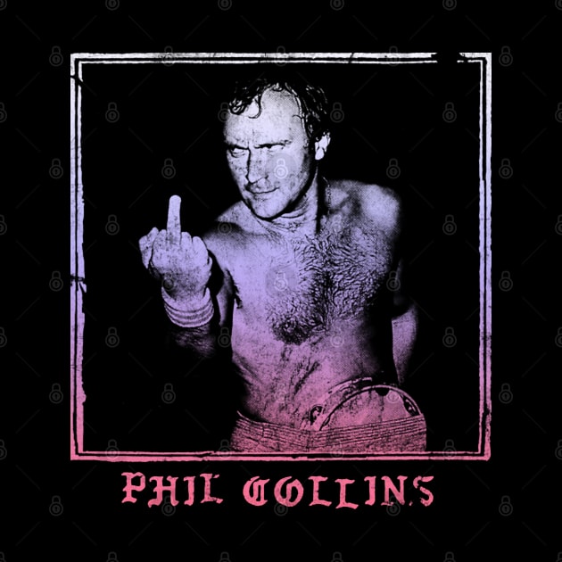 Phil Collins // Vintage Style Design by Indanafebry