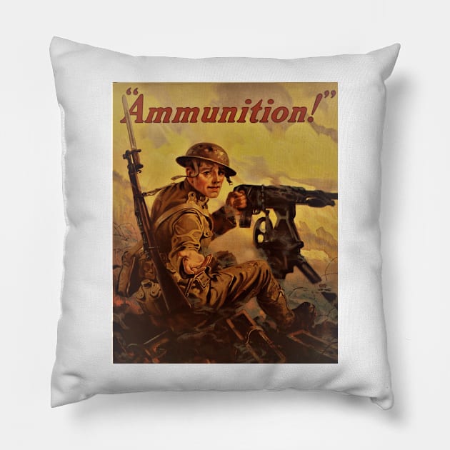 AMMUNITION! Pillow by truthtopower