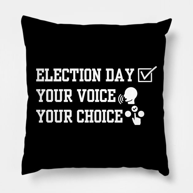 Election Day Pillow by NomiCrafts