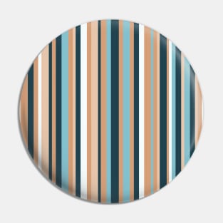 Vertical stripped pattern, in sepia and blue shades Pin