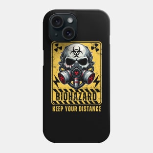 Biohazard Keep Your Distance Phone Case