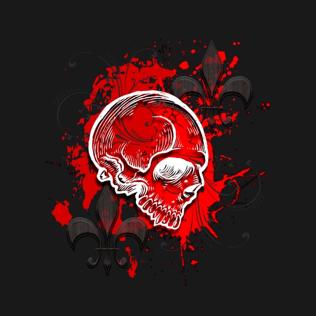 Vampire Skull by CDFRandomosity