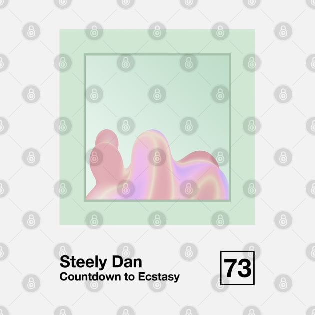 Countdown To Ecstasy / Minimalist Style Graphic Artwork Design by saudade