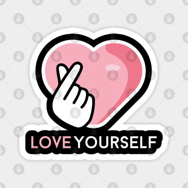 Bts Love Yourself Bts Love Yourself Aimant Teepublic Fr