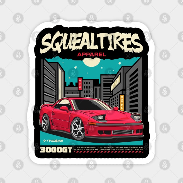 3000GT GTO JDM Magnet by squealtires