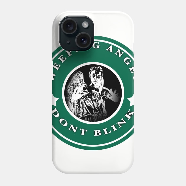 Doctor Who - Weeping Angel '' Dont Blink'' Phone Case by Gallifrey1995