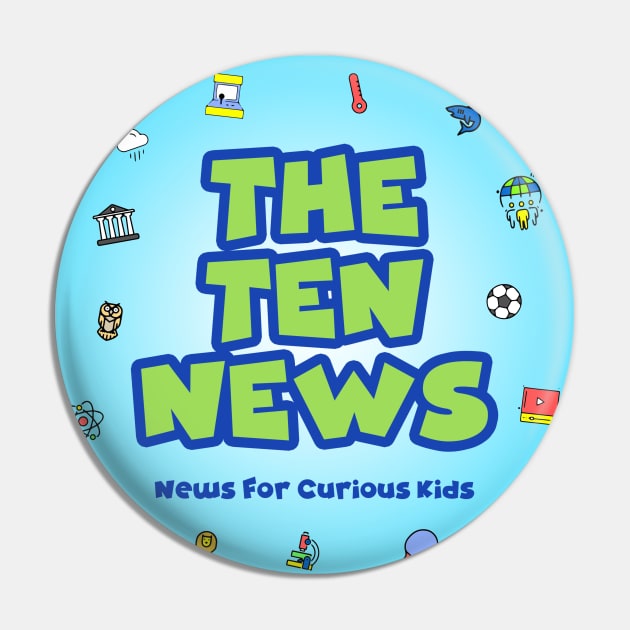 The Ten News in Emojis Pin by THE TEN NEWS PODCAST