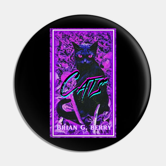 Cats Pin by Slaughterhouse Press