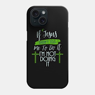 Funny Christian Cross Bible Religious Jesus Phone Case