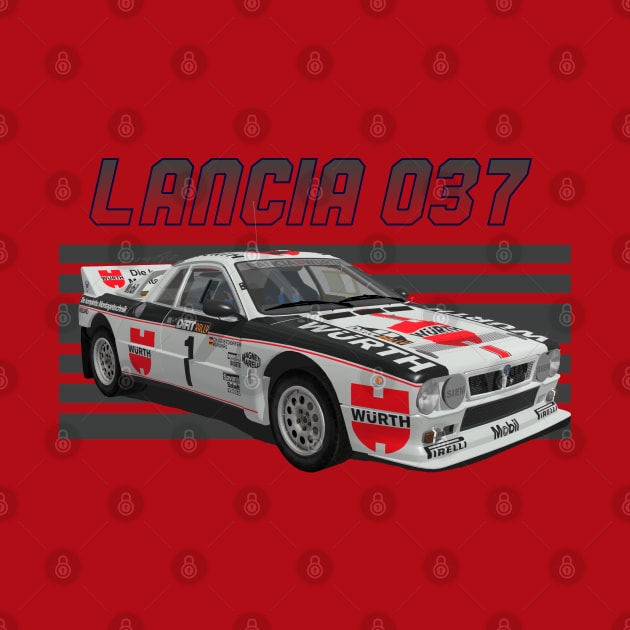 Lancia 037 Group B Wurth by PjesusArt