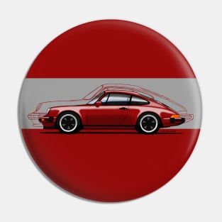 My drawing of the iconic German sports car Pin