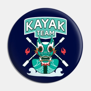 Kayak team Pin