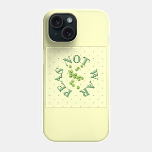 Peas Not War Phone Case