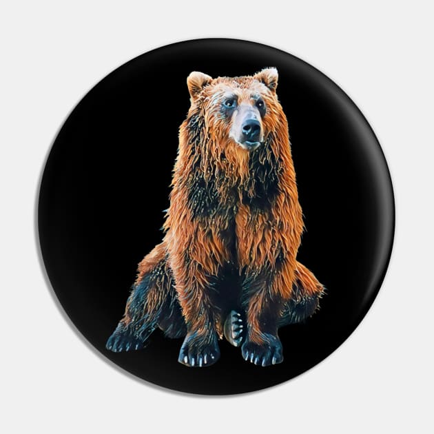 Bear - Woodland Themed Kids Room, Funny Gifts For Forester, Cute Animals Pin by Shirtsmania