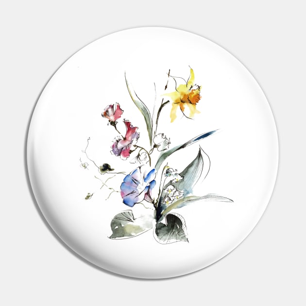 Floral composition Pin by Maria Mi Art