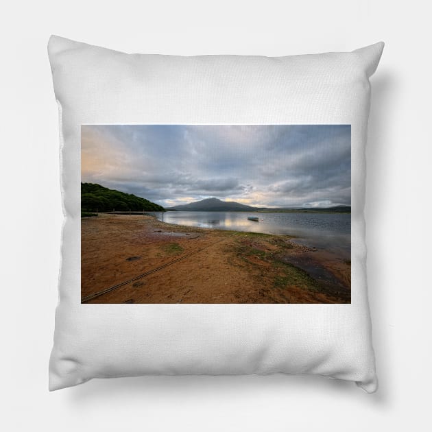 Loch Shiel Pillow by StephenJSmith