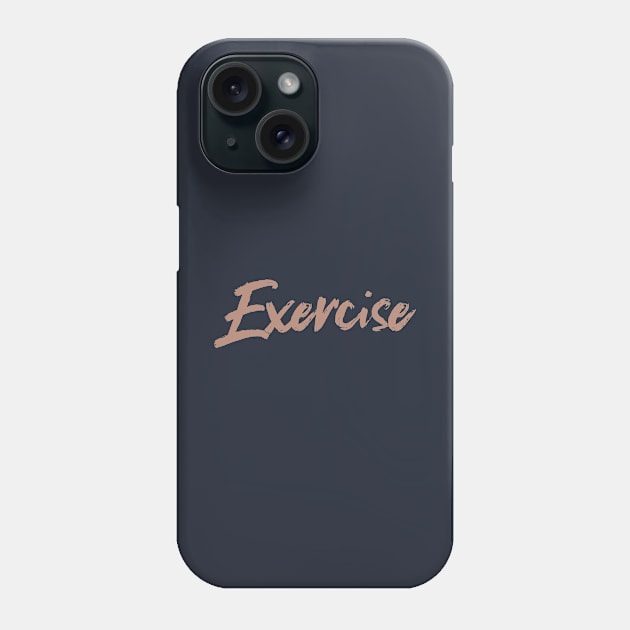 Exercise vintage Phone Case by PallKris