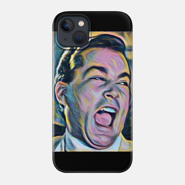 Ray Liotta Laugh mafia gangster movie Goodfellas painting - Goodfellas - Phone Case