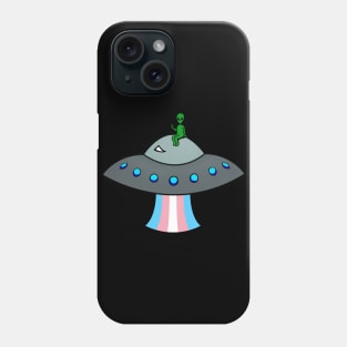 Trans Pride Alien Phone Case
