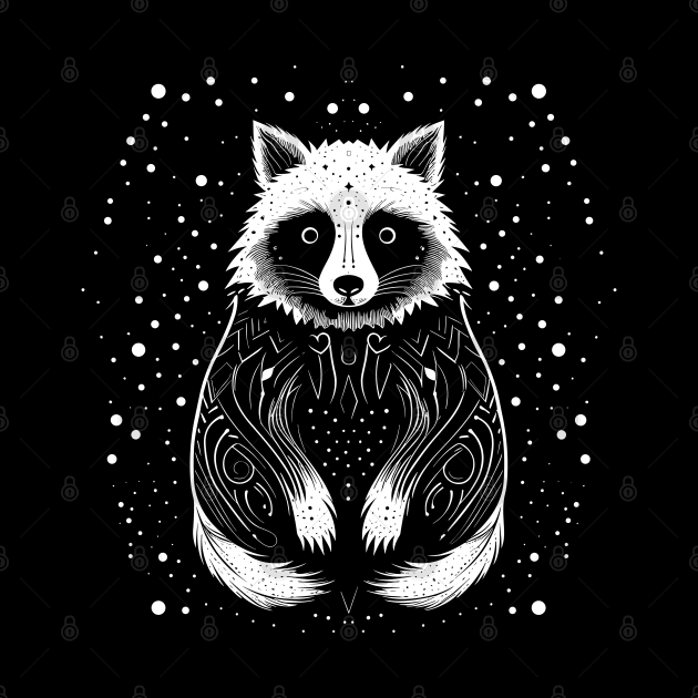 cute raccoon by Yopi