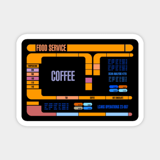 Captains Drink COFFEE! Magnet