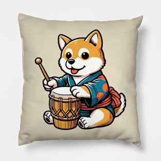 Djembe dog Pillow