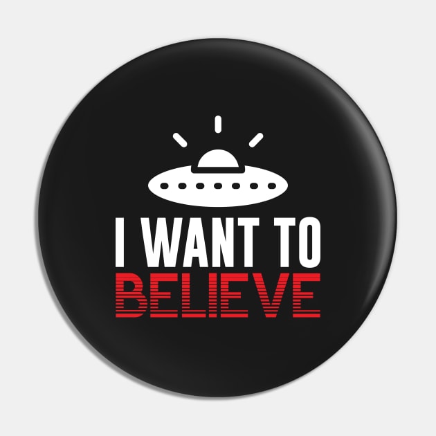 I Want to Believe Pin by mstory