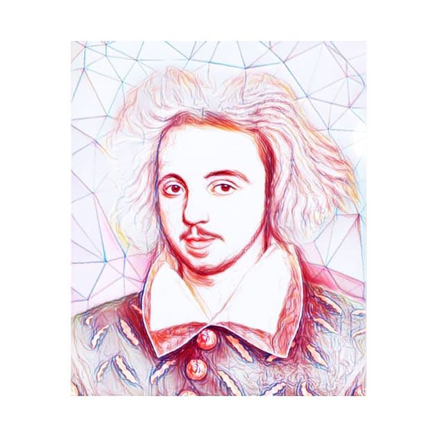 Christopher Marlowe Portrait | Christopher Marlowe Artwork | Line Art by JustLit