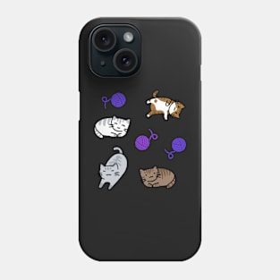 Clawsome tabbies Phone Case