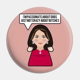 Passionate About Dogs Pin