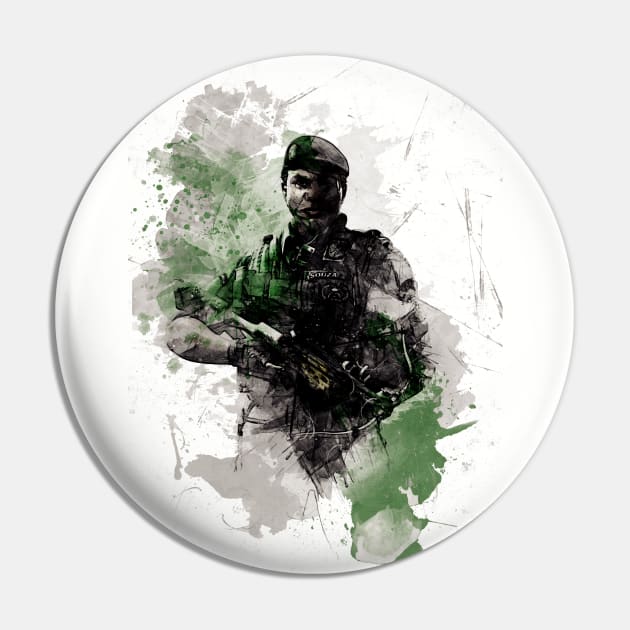 Rainbow Six Siege Capitao Pin by Stylizing4You