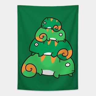 Chameleon Stack Tapestry