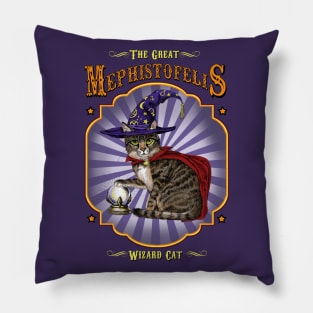 The Great Wizard Cat Pillow