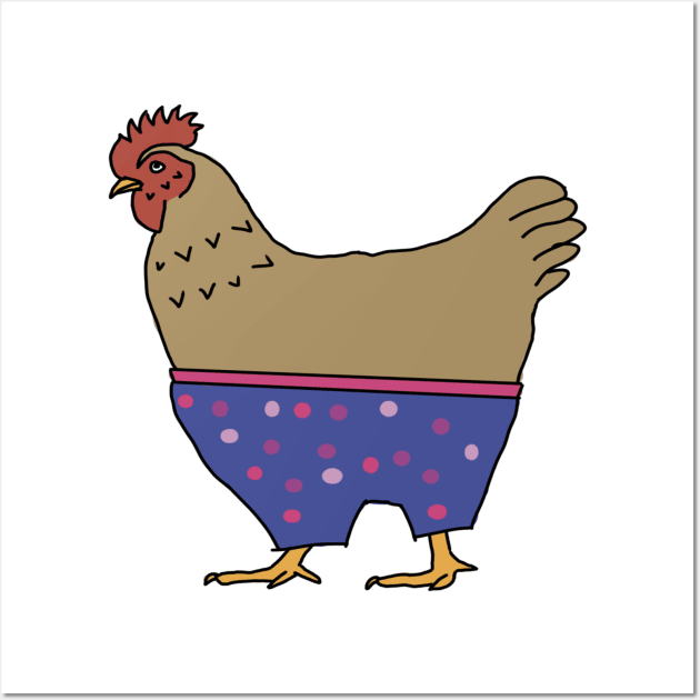 Mobility fashion for a hen with twisted legs  Best Friends Animal Society