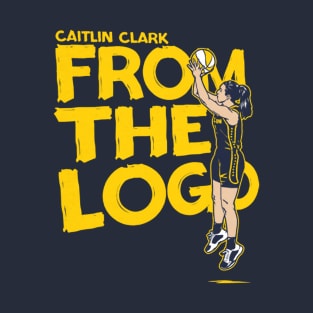 Caitlin Clark From The Logo T-Shirt