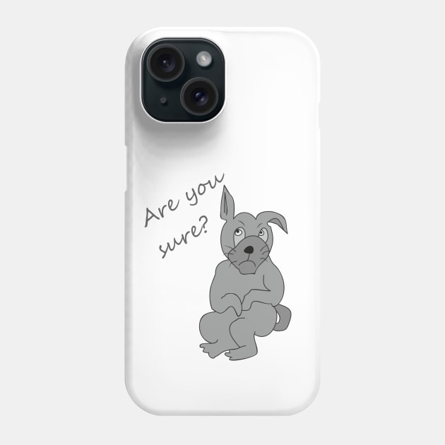 Funny Dog Phone Case by Alekvik