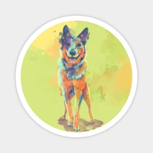 Blue Heeler Dog Magnet