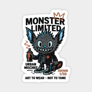 Urban Mischief Limited Edition Monster Graphic Tee Magnet