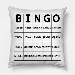 TV Drama Bingo Pillow